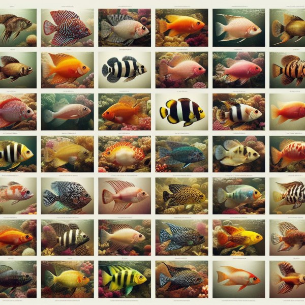 Przegląd najpopularniejszych ryb akwariowych.