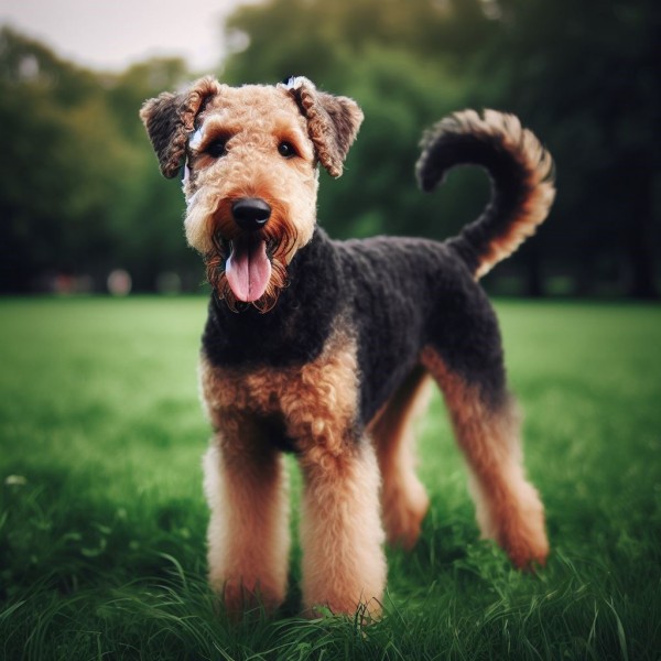 Airedale Terrier: Król terierów o niezłomnym duchu i eleganckim wyglądzie