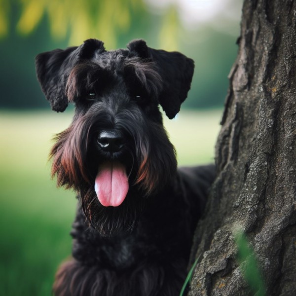 Schnauzer olbrzymi: Elegancki stróż o imponującej posturze
